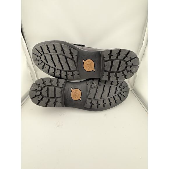 NWOB Born Langley BM0018703 Mens Black Leather Loafers & Slip Ons Penny 8.5 main image 7